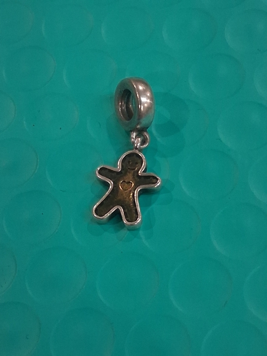 Pandora Jewelry - Pandora Silver Gingerbread Man Dangle Charm